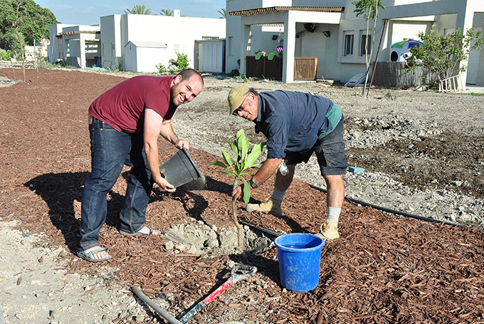 נחנכה שכונה חדשה בקיבוץ עין הנצי